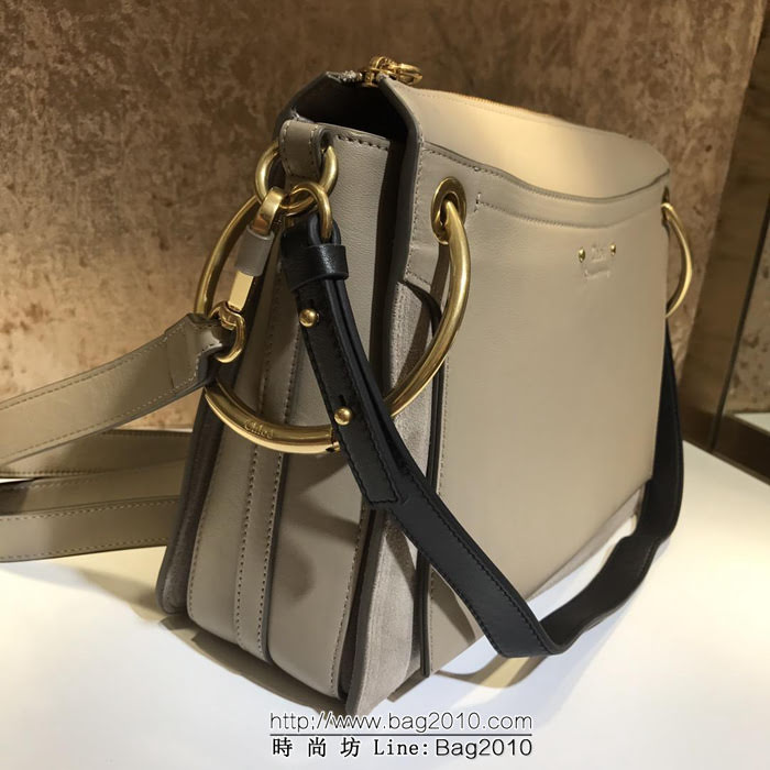 Chloe克洛伊 大號 18年新款 Chloe roy bag 大號麂皮/小牛皮 斜挎包  ypk1038